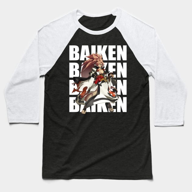 Baiken Guilty Gear # 2 Baseball T-Shirt by Leonard